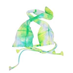 NEW MARTHA REY loretta top in green madness